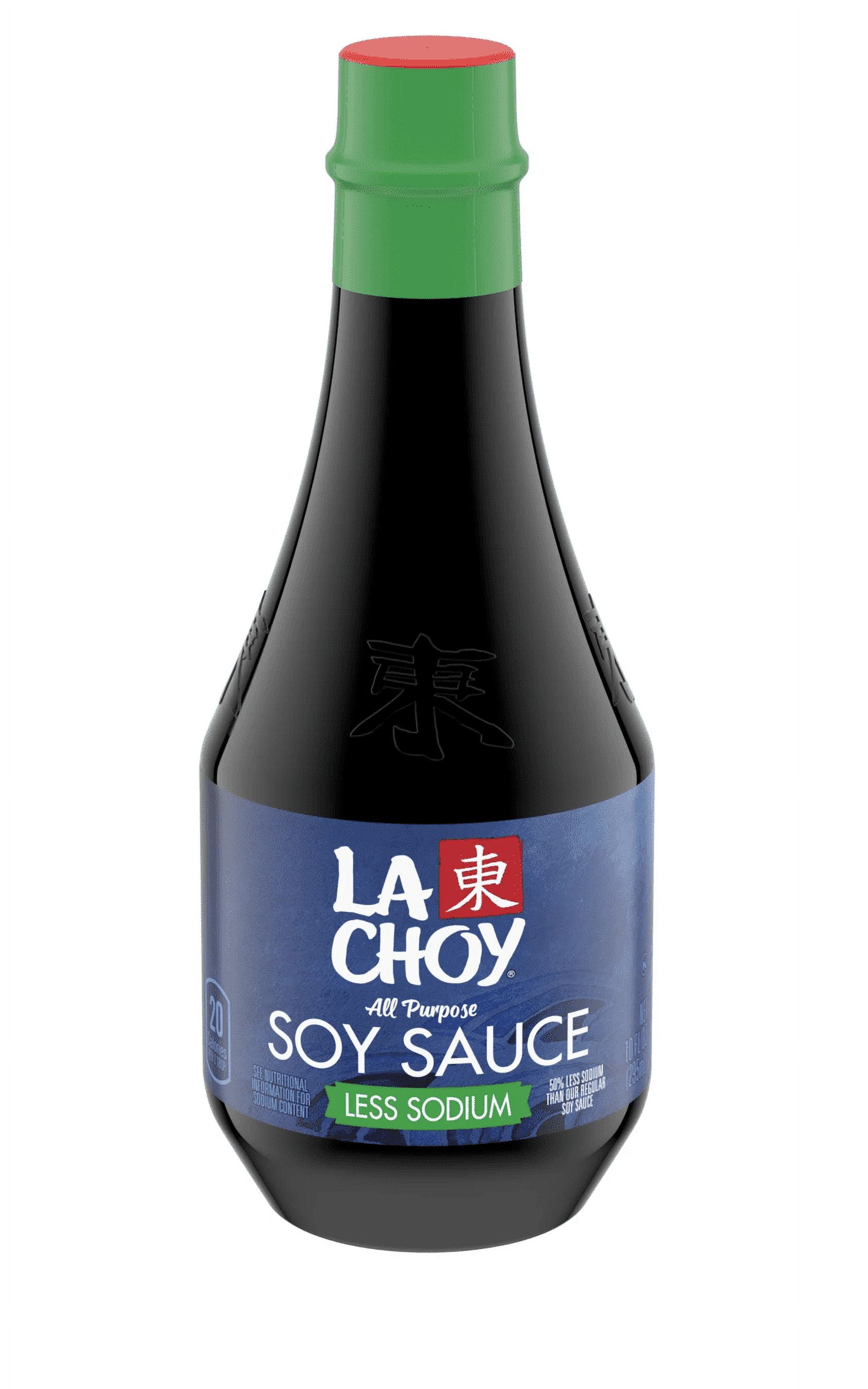 La Choy Less Sodium Soy Sauce, 10 fl oz