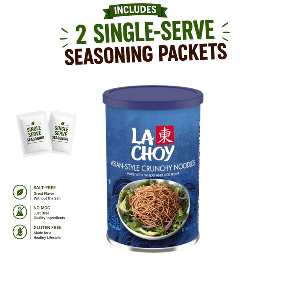 La Choy Rice Noodles, 3 Ounce. With Two Seasoning Packets