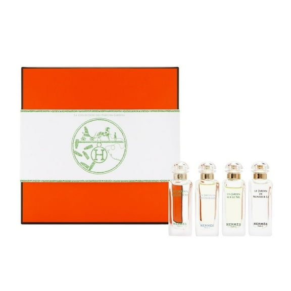 La Collection Des Parfums - Jardins by Hermes for Unisex - 4 Pc Mini Gift Set