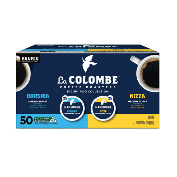 La Colombe Coffee Roasters Medium-Dark Roast Coffee Pods Variety Pack 50 ct