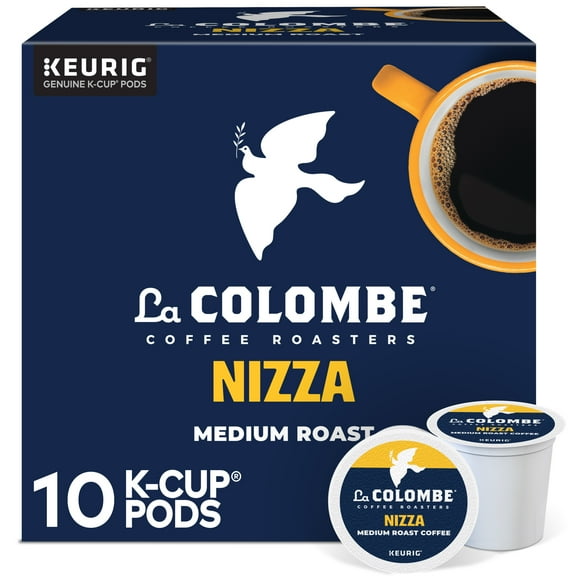 La Colombe Coffee Roasters, Nizza Medium Roast K-Cup Coffee Pods, 10 Count