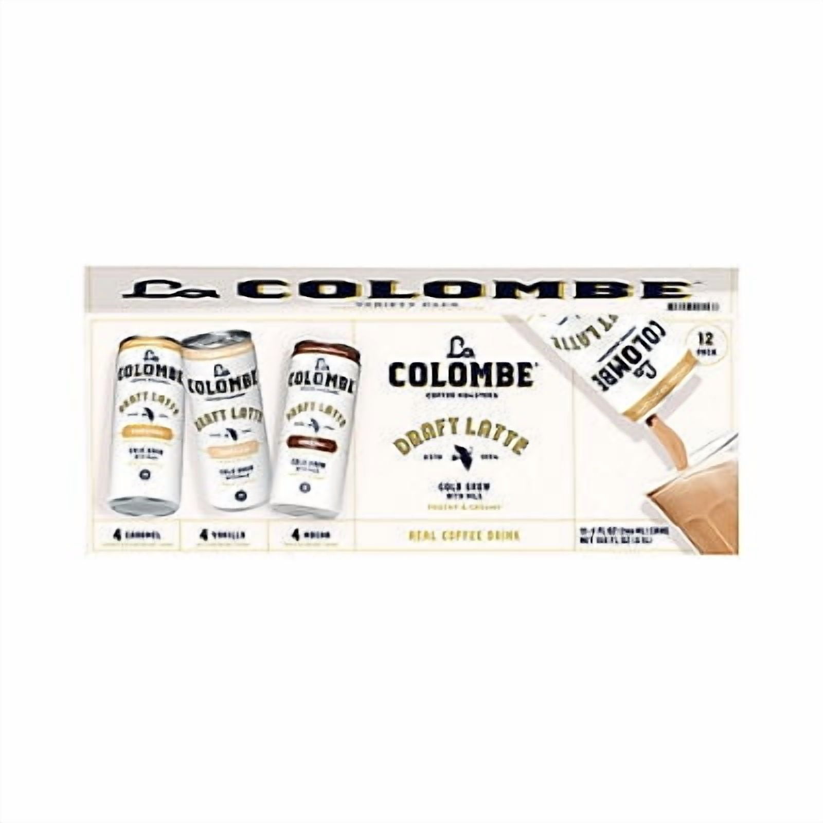 La Colombe Coffee Variety Latte Club Fridge Case Cans, 12 pk./9 oz.