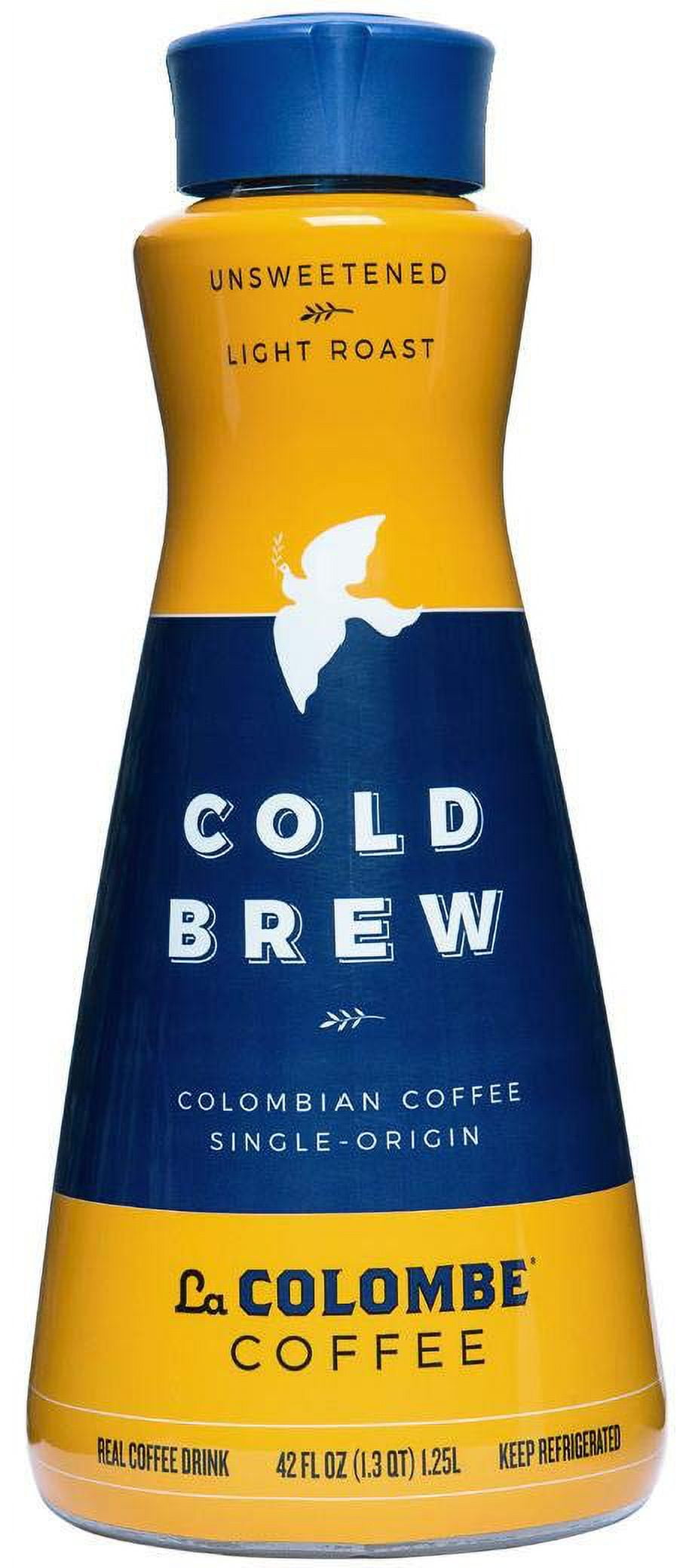 La Colombe Cold Brew Coffee Colombian 42 Fluid Ounce Unsweetened