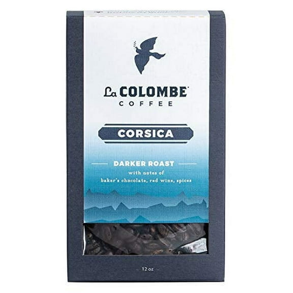 La Colombe Corsica Whole Bean Coffee - 12 Ounce, Pack of 4 - Full Bodied Medium Roast - Specialty Roasted Coffee