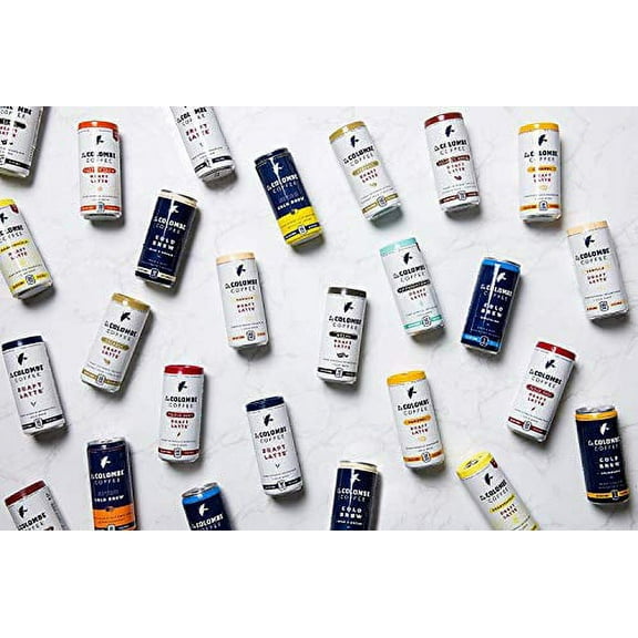 La Colombe Draft Latte Cold-Pressed Espresso and Frothed Milk + Real Caramel, Made With Real Ingredients, Grab And Go Coffee, 9 Fl Oz, Pack of 12