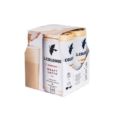 La Colombe Draft Latte Vanilla, 9 oz - Case of 4