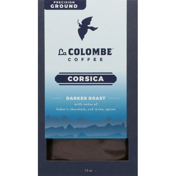 La Colombe Ground Darker Roast Corsica Coffee Beans 12 oz