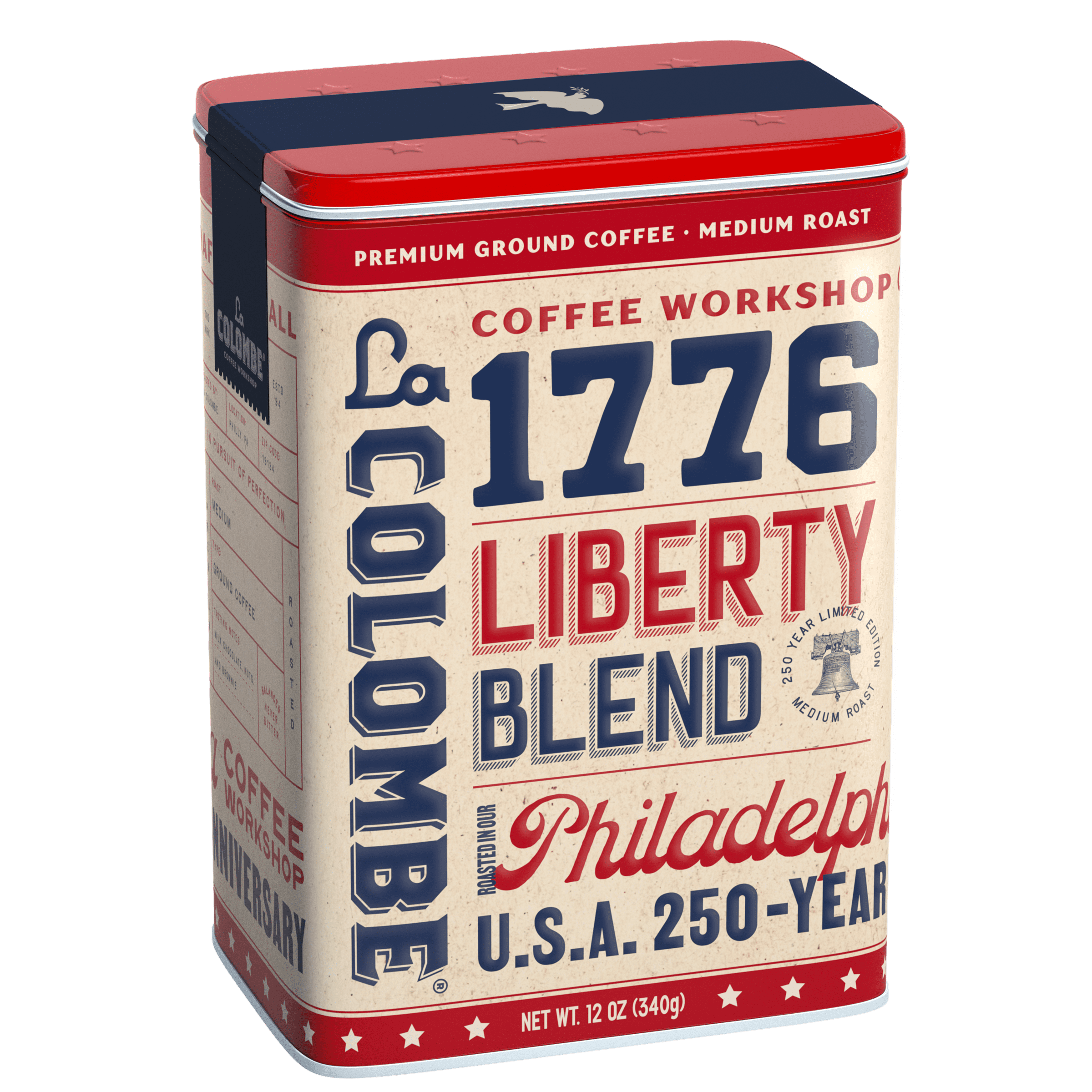 La Colombe Liberty Blend Tin - Ground 12 oz