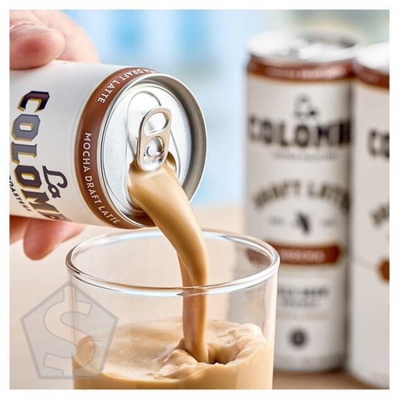 La Colombe Mocha Draft Latte 11 fl. oz. - 12/Case