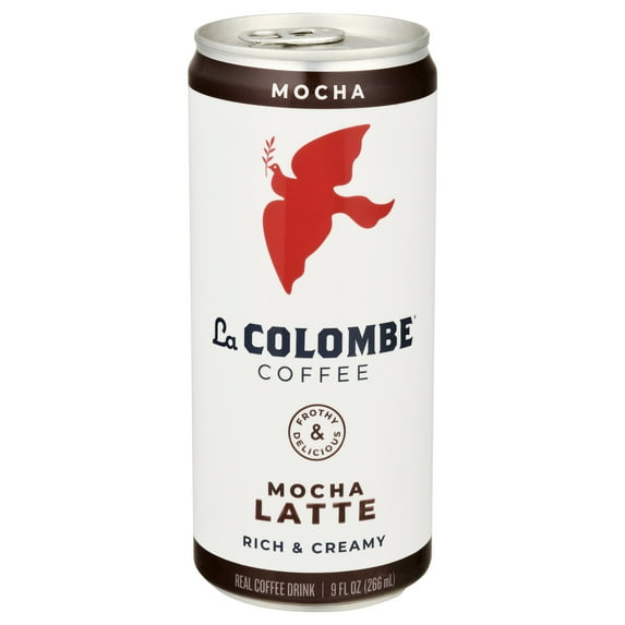 La Colombe Mocha Draft Latte Coffee Drink, 9 fl oz