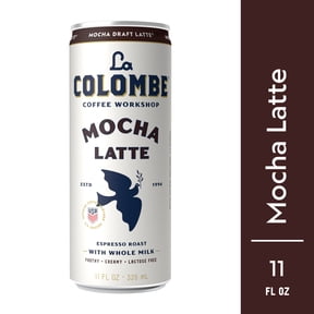 La Colombe Mocha Draft Latte Cold Brew Ready-to-Drink Coffee, 11 fl oz, Can