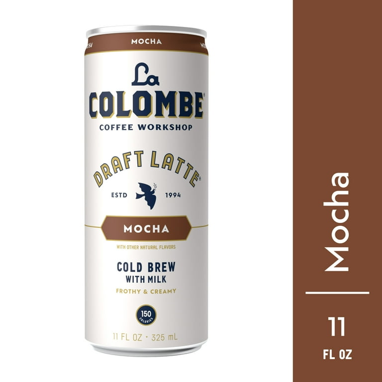 La Colombe Mocha Draft Latte Cold Brew Coffee, 11 fl oz, Can