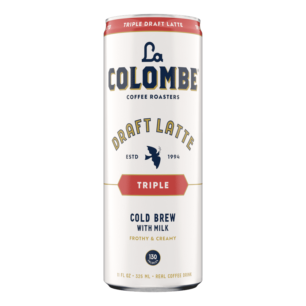 La Colombe Triple Draft Latte Cold Brew Coffee, 11 fl oz, Can