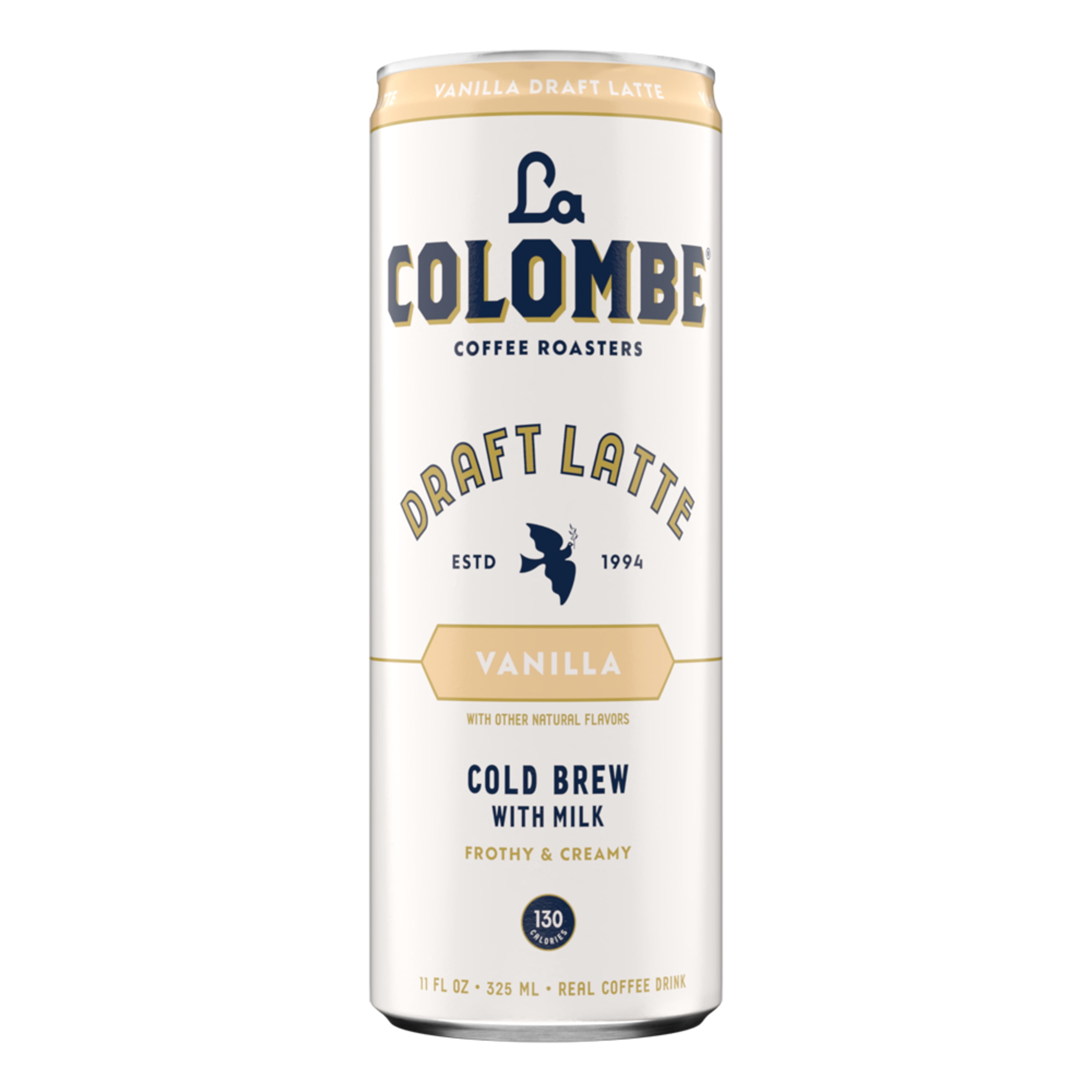 La Colombe Vanilla Draft Latte Cold Brew Coffee, 11 fl oz, Can