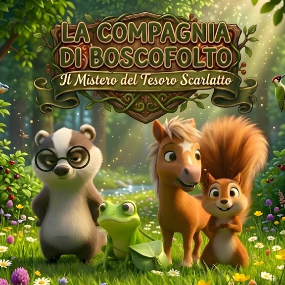 La Compagnia di Boscofolto: Il Mistero del Tesoro Scarlatto, (Paperback)