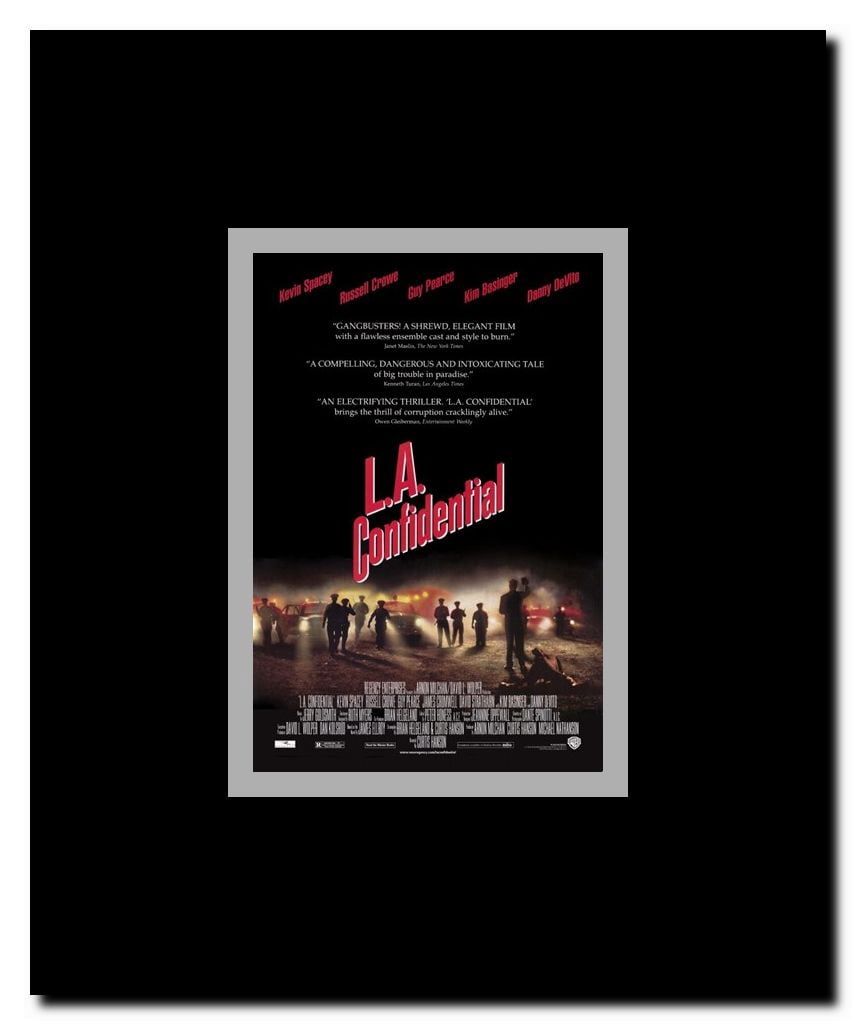 La Confidential Framed Movie Poster