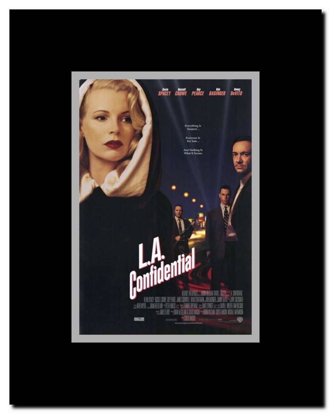 La Confidential Framed Movie Poster
