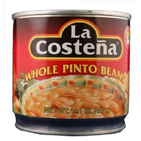 La Cost. Beans Can Pinto Whole 14.1 Oz - 1 count only