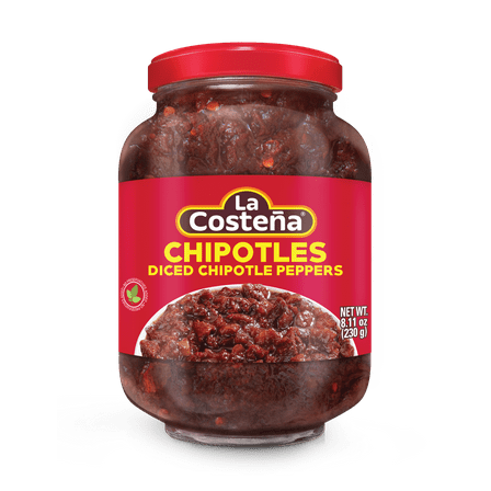La Costeña Diced Chipotle Peppers, 8.11 oz
