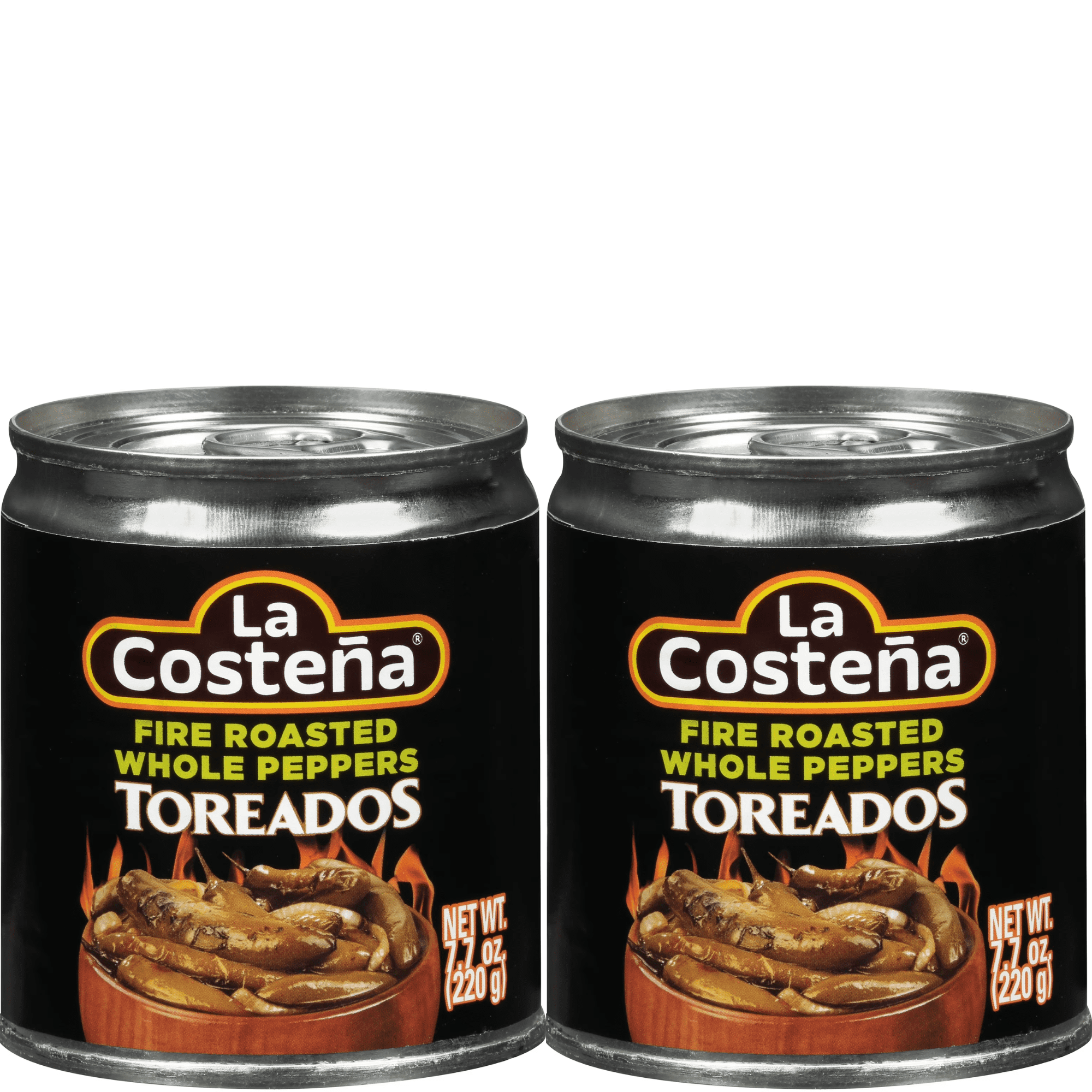 La Costea Fire Roasted Green Chile Serrano Peppers, 12 oz