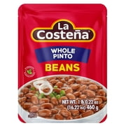 La Costeña, Whole Pinto Beans, Microwaveable, 1 Pack
