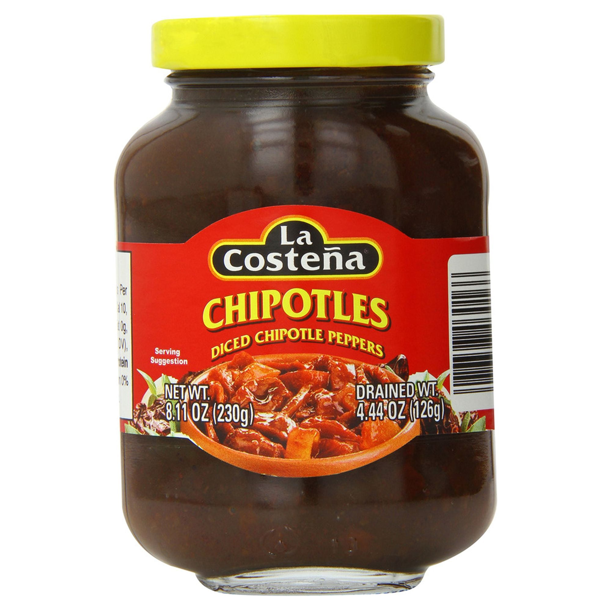 La Costena Chipotle Peppers Diced 8.11 Ounce (Pack of 5)