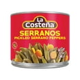 thumbnail image 1 of La Costeña Serrano Peppers & Sliced Pickled Carrots, 12 oz, 1 of 5