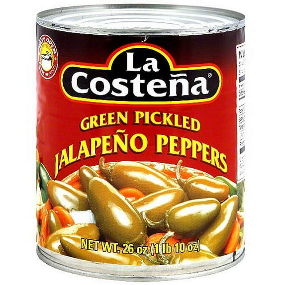 La Costena Sliced Jalapeno Peppers, 26 oz (Pack of 12)