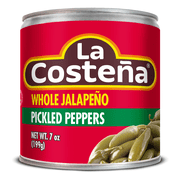 La Costeña Pickled Whole Jalapeno Peppers, 7 oz