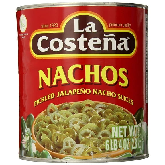 La Costena Pepper Jalapeno Nacho 10 100-Ounce Can