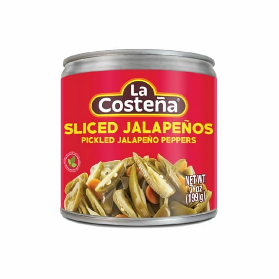 La Costena Pepper Jalapeno Sliced 7 oz (Pack of 48)