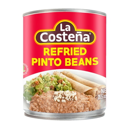 La Costeña Canned Refried Pinto Beans, 20.5 oz