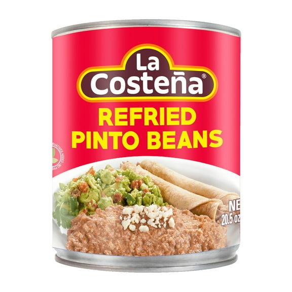 La Costeña Canned Refried Pinto Beans, 20.5 oz