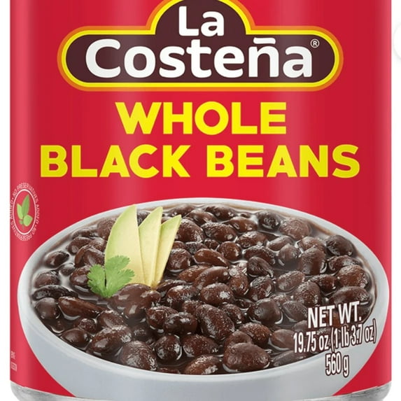 La Costeña Canned Black Beans, 19.75 oz