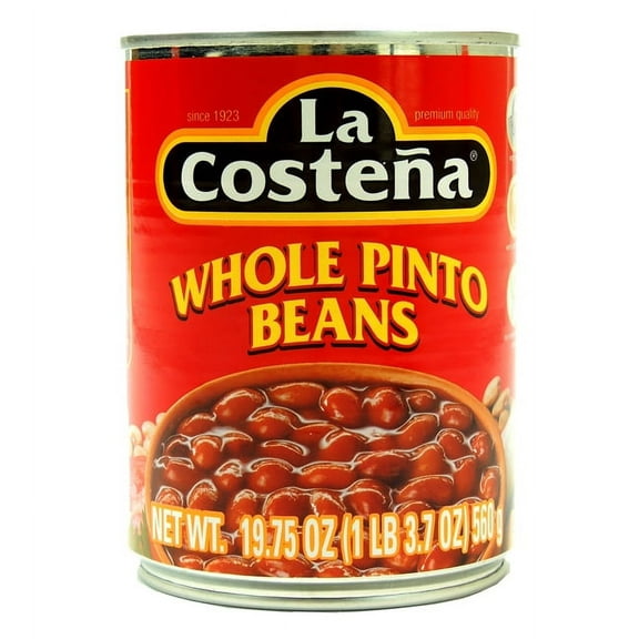 La Costena Whole Pinto Beans , 1 Count (MEXICAN FOOD)