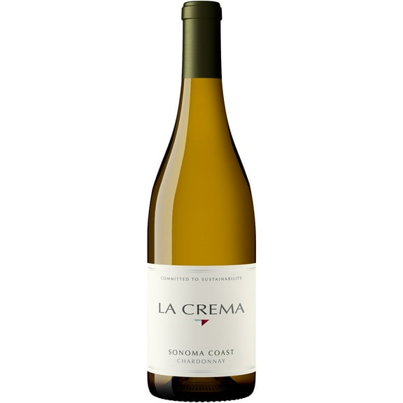 La Crema Sonoma Coast Chardonnay White Wine, California, 13.5% ABV, 750ml Glass Bottle, 5-150ml Servings