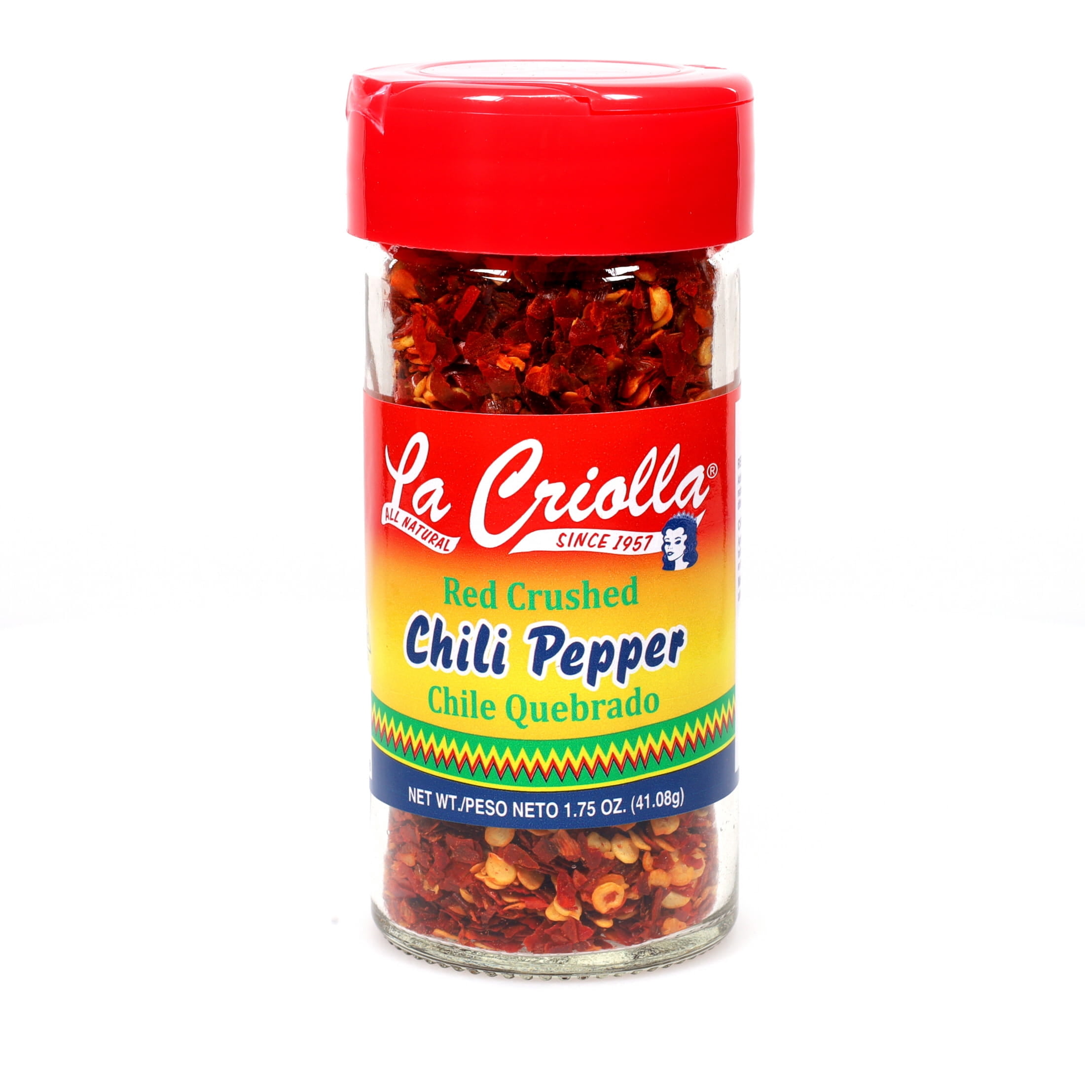 La Criolla Red Crushed Chili Pepper, 16 oz