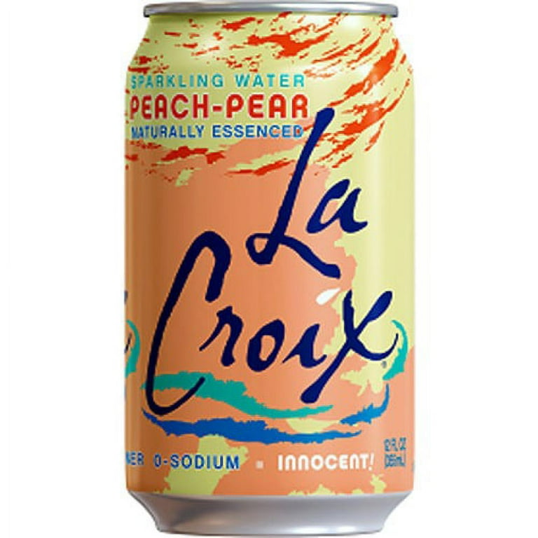 LaCroix Peach-Pear Flavored Sparkling Water - Ready-to-Drink - 12 fl oz (355 mL) - 2 / Carton / Can LaCroix Peach-Pear Flavored Sparkling Water - Ready-to-Drink - 12 fl oz (355 mL) - 2 / Carton / Can