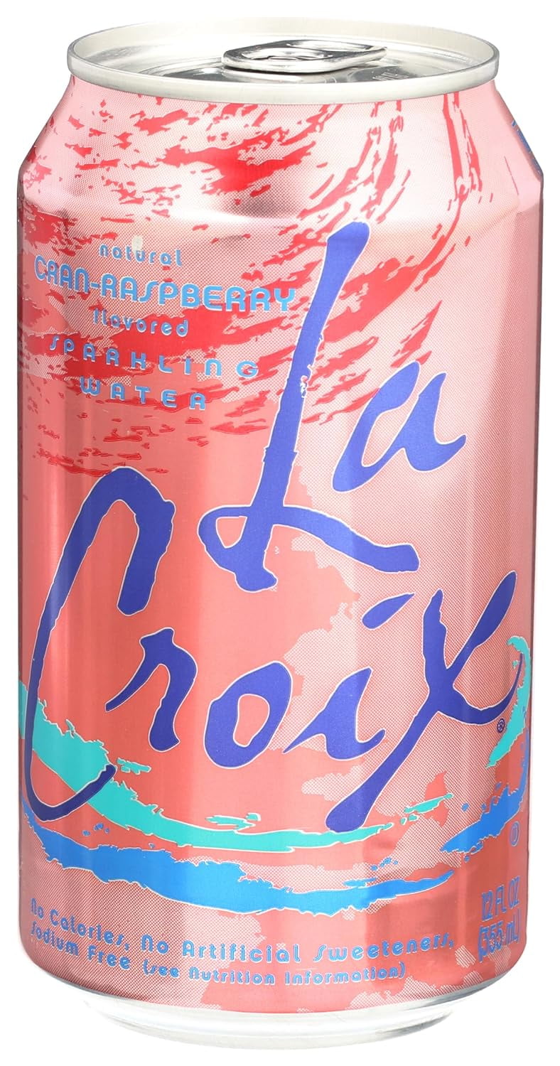 La Croix Sparkling Water, CranRaspberry, 12 fl oz