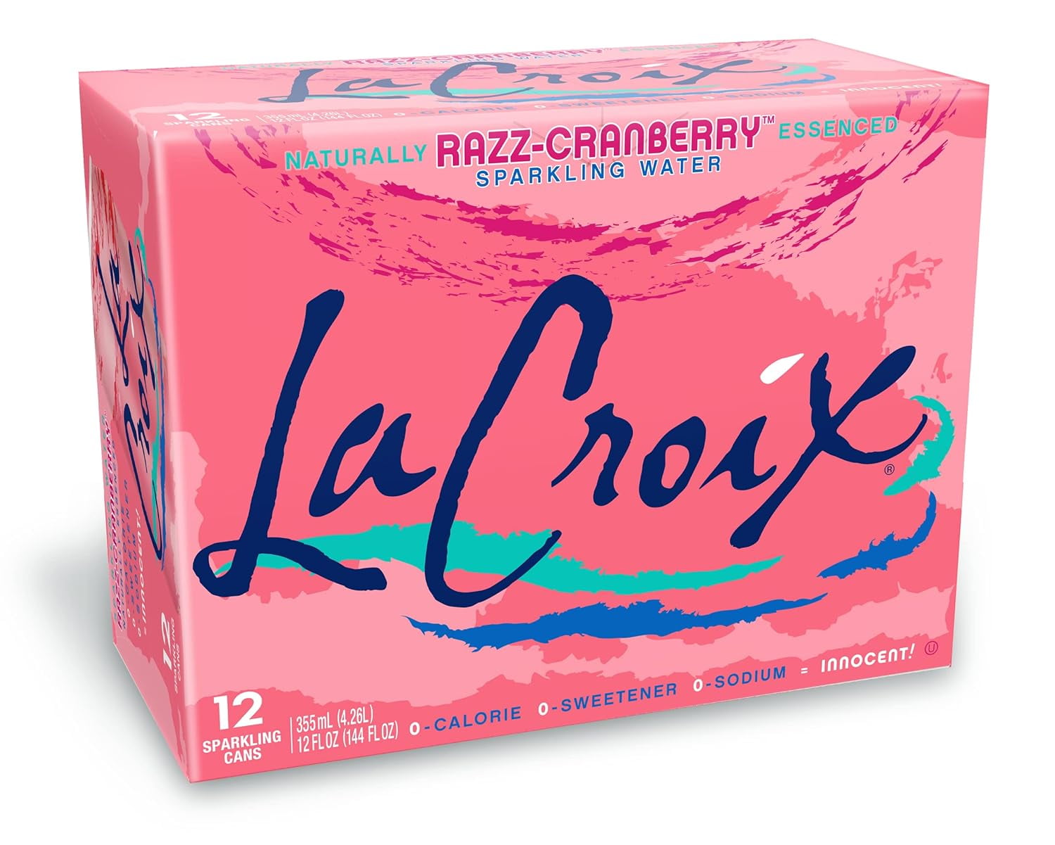La Croix Sparkling Water Raspberry 12 Pack 12 oz (Pack Of 2)