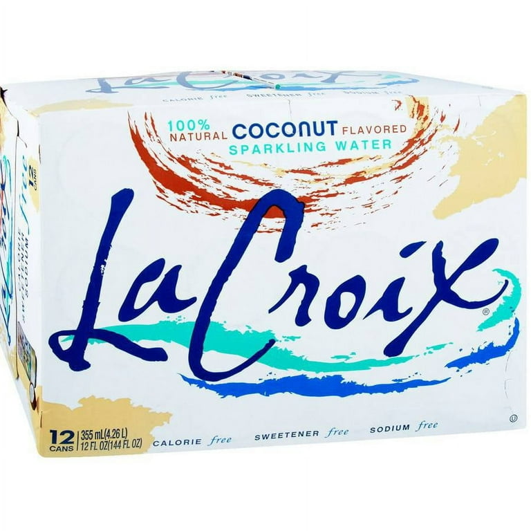 La Croix Sparkling Water, Coconut, 12 Ounce (Pack of 12) - Walmart.com