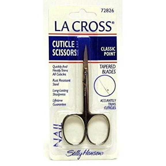La Cross Sally Hansen Cuticle Scissors Classic Point 72826