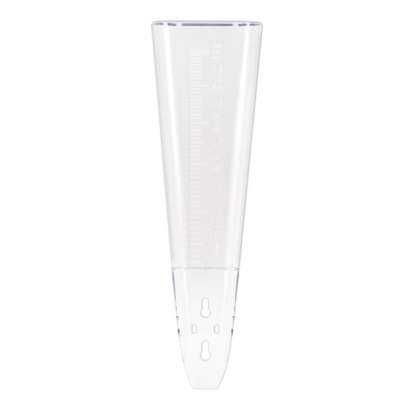 La Crosse Clear Plastic Measure Rain Gauge, 704-5331