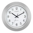 thumbnail image 1 of La Crosse Technology 14-inch Silver Contemporary Atomic Analog Clock, WT-3144S-Int, 1 of 4