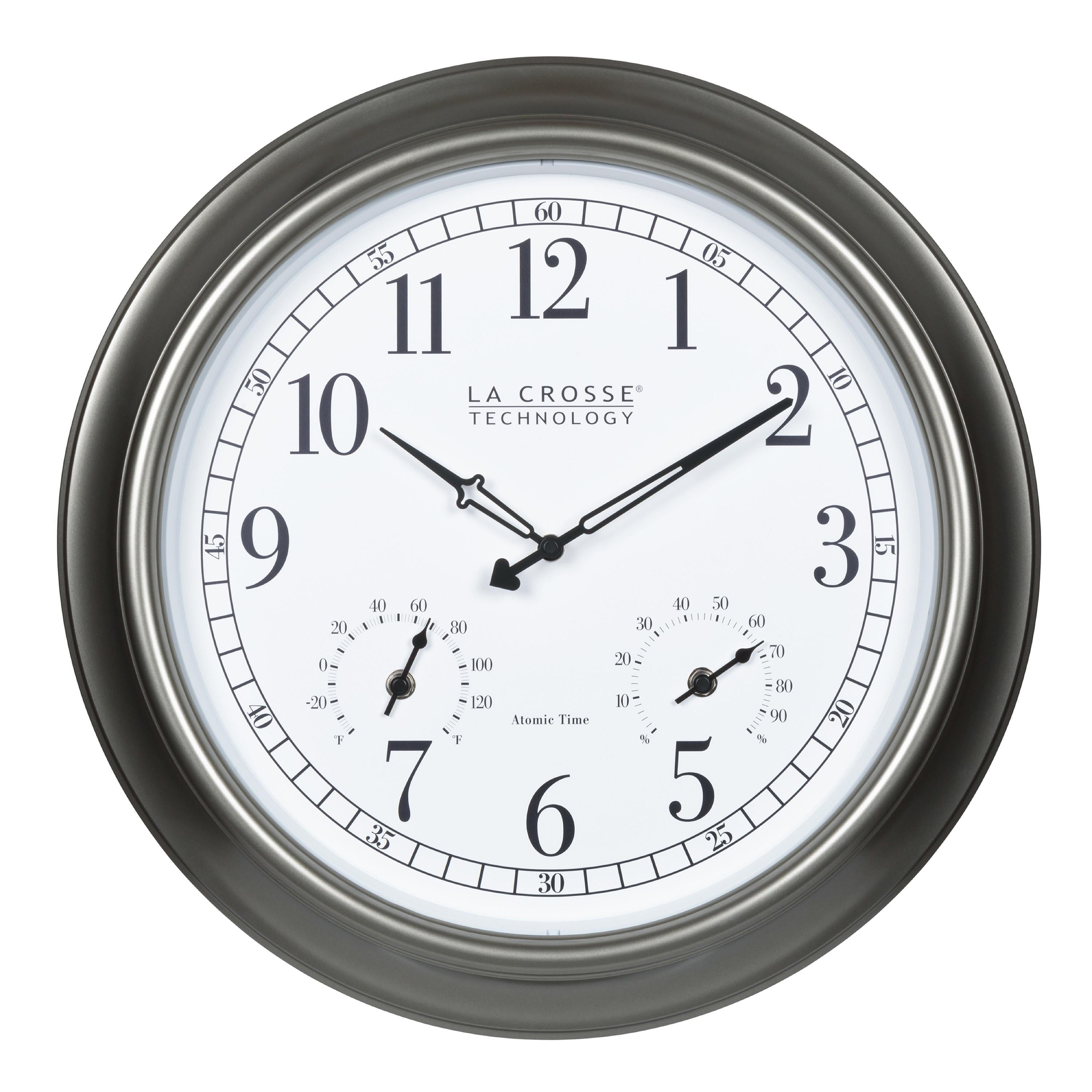 洋楽 NORTHERN COMFORT The Time Is Always AOR La Crosse Technology, 18 Inch Atomic Indoor/Outdoor Clock, 404