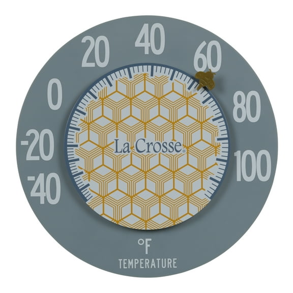 La Crosse 104-120A 8-Inch Honeycomb Floating Dial Thermometer