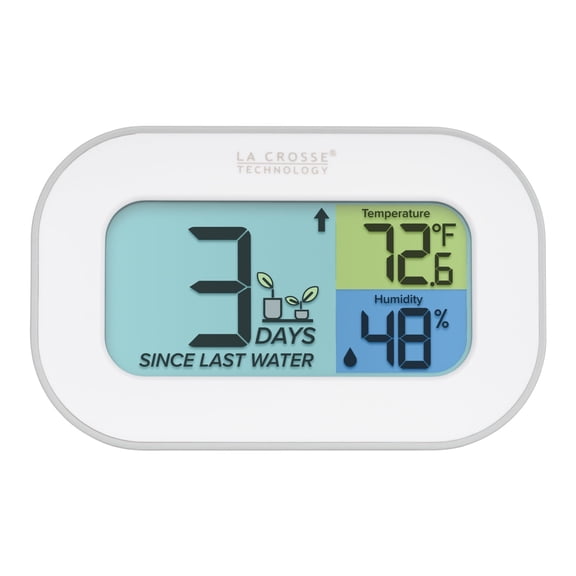 La Crosse Technology 919-147 Digital Plant Care Watering Timer with Temperature and Humidity