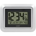 La Crosse Technology Atomic Wall Clock With Indoor/outdoor Temperature