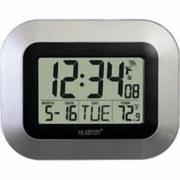 La Crosse Technology Digital Atomic Wall Clock - Pack of 12