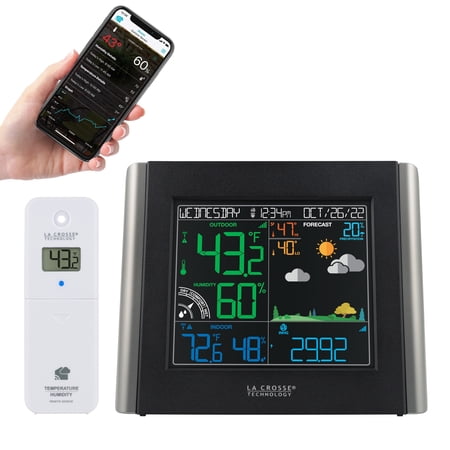La Crosse Technology V11-TH Color Wireless WiFi Weather Station